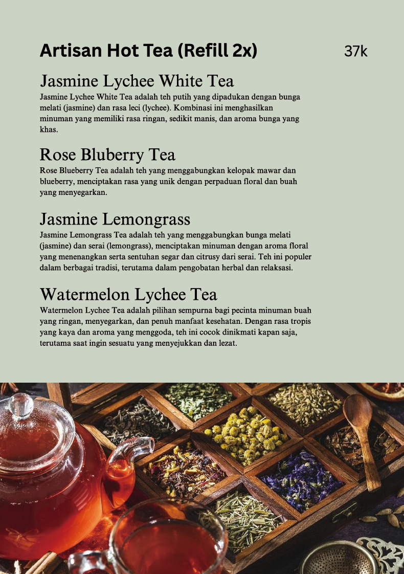 Artisan Hot Tea